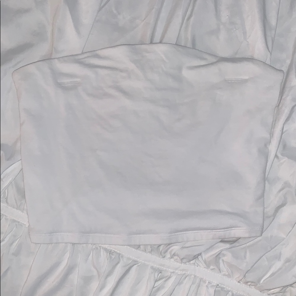 white tube top
